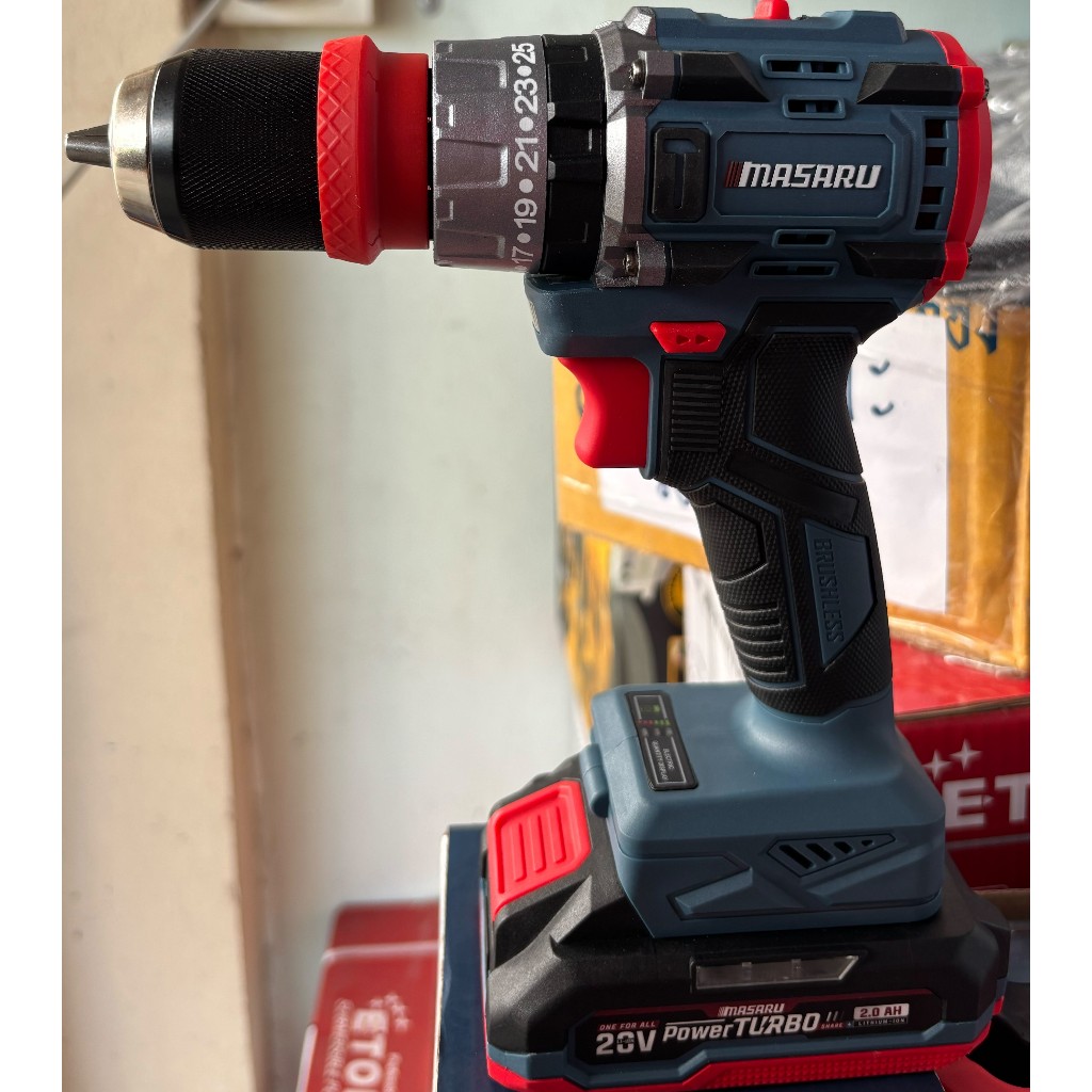 สว่านไขควงไร้สาย 5 หัว MASARU รุ่น SCDI-240 สว่าน 3 ระบบ 20V