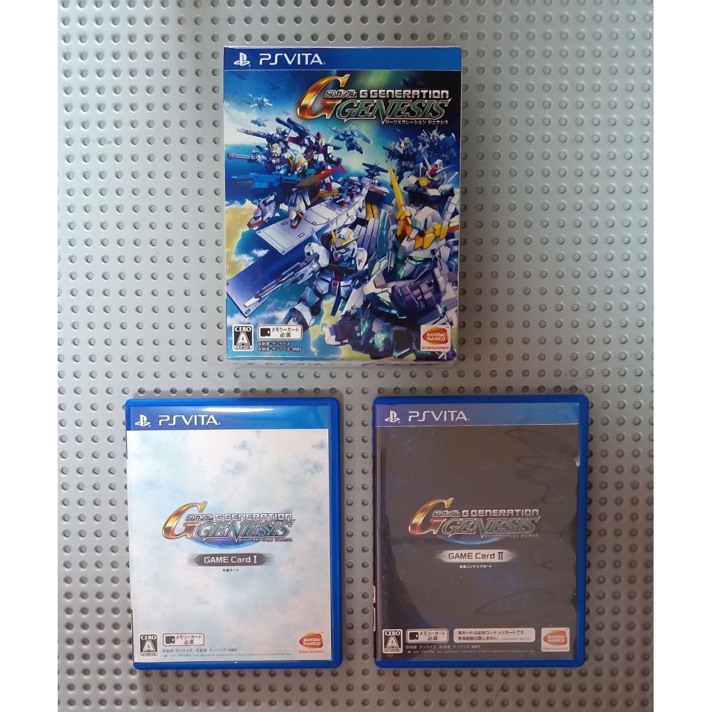 แผ่นเกมพีเอสวิต้า PS VITA (มือ2) : SD GUNDAM G GENERATION GENESIS (ZONE 2 / JAPAN)