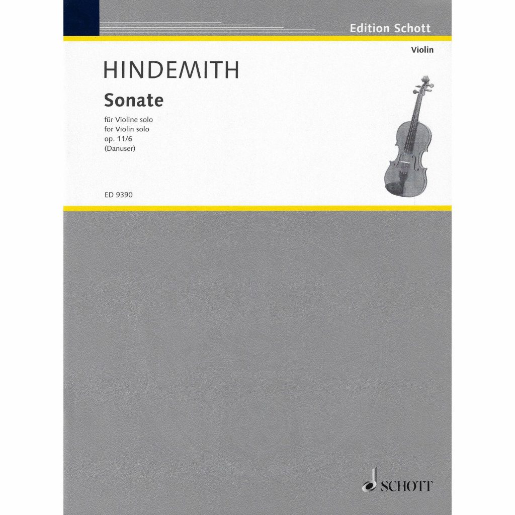 (Violin) Violin Sonata (ED9390)
