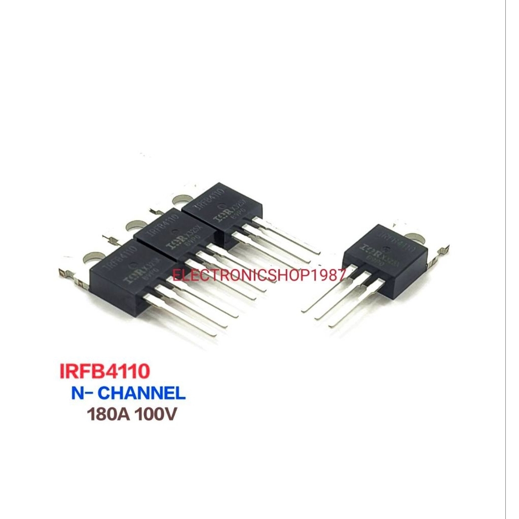 ราคา 1ตัว 👉👉 IRFB4110 FB4110 4110 MOSFET N-CHANNEL TO-220 พาวเวอร์มอสเฟต 180A 100V