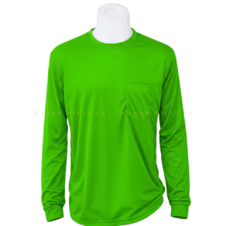 เสื้อคนงาน เสื้อแขนยาวคอกลม เสื้อกันแดด