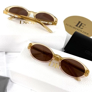 แว่นกันแดด Dior Pacific Oval / Rectangular Sunglasses ของแท้ 100%