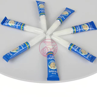 กาวติดมอส ไม้น้ำ ปะการัง หิน ขอนไม้ INSTANT GLUE หลอดฟ้า 5 กรัม