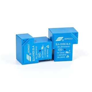 รีเลย์ตู้เชื่อม 5 ขา 12V/24V 30A 250V AC SLA-24VDC-SL-A SONGLE สต็อกไทย พร้อมส่ง