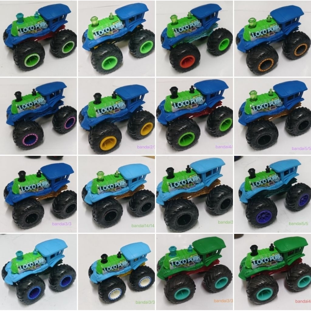 รถบิ๊กฟุต Hot Wheels ล้อยาง ชุดที่ 22