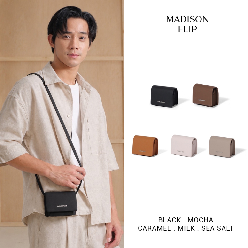 ABDSTORE | Madison Flip  - Mini Bag กระเป๋าสะพาย 8139 By Ambassador
