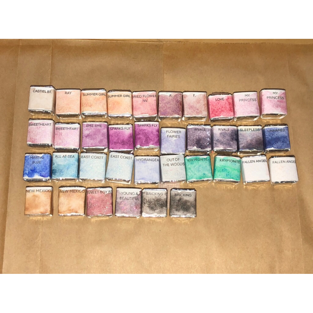 HANDMADE WATERCOLOR ; Get 2 free 1 ✧ aftersunset_wc ✧