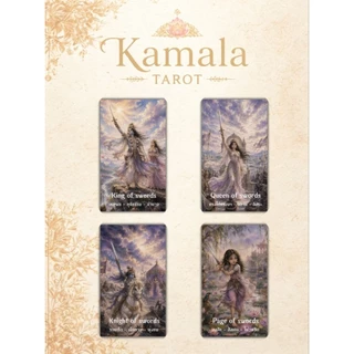 (ได้รับใบสั่งจองก่อน) KamalaTarotไพ่ทาโรต์ผสมออราเคิลไพ่พระแม่ลักษมี