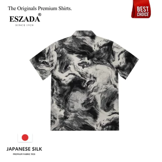 เสื้อฮาวายพรีเมียมผ้าไหมญี่ปุ่นลาย ไลก้า (H265) Eszada-the Original Premium Hawiian Shirt Made of Japanese Silk.