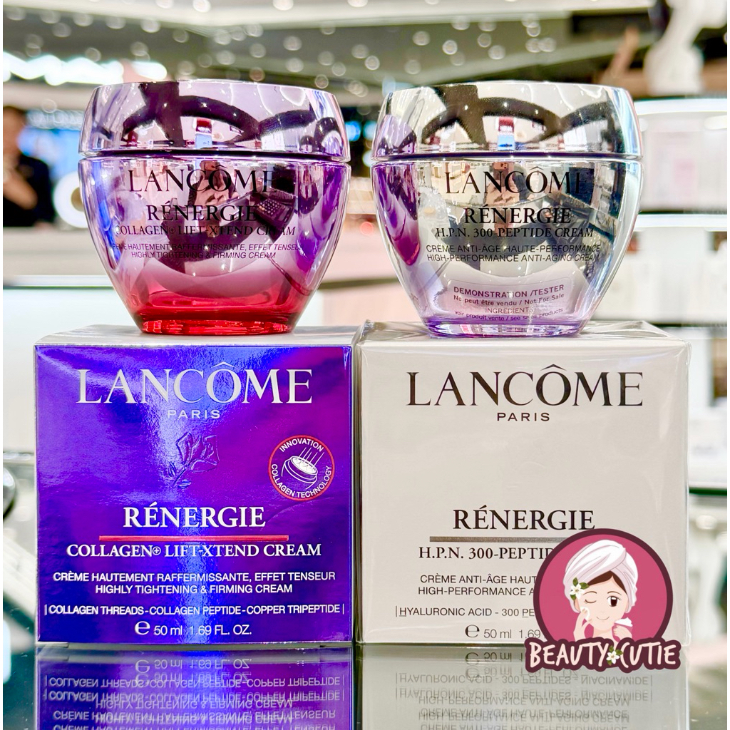 🌟Lancome Renergie H.P.N. 300 Peptide/ Collagen Lift-Xtend Cream 50 ml ผลิตปี 2025🌟ป้ายห้าง แท้💯 จาก Central