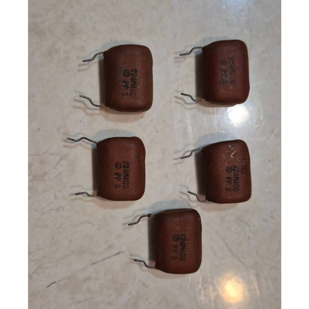 Rubycon Capacitor 0.22uf 400v แพค 5 ชิ้น