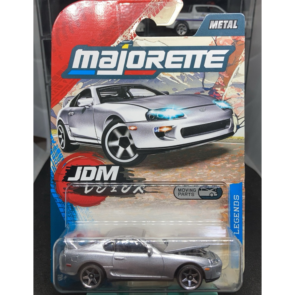 รถเหล็ก MAJORETTE TOYOTA SUPRA JZA80 JDM LEGEND 3+