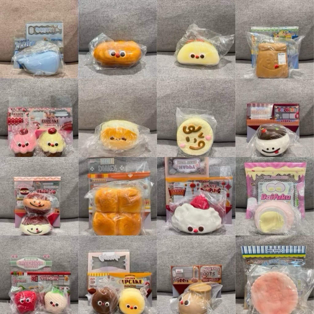 Mido พร้อมส่ง 🧸 สกุชชี่แท้🍞 งานแรร์✨ แบรนด์แท้หายาก🍓 อ่านรายละเอียดก่อนสั่ง