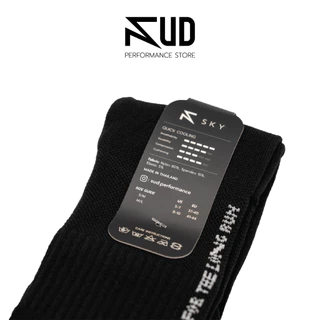 [Trio Pack] SUD ถุงเท้าวิ่ง รุ่น SKY - เซ็ต 3 คู่ ถุงเท้าวิ่งข้อสูง เทคโนโลยีผ้า SUD-TEX™ V3