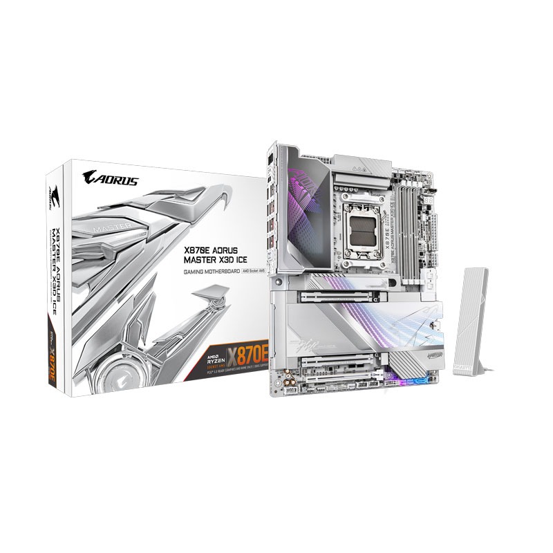 MAINBOARD (AM5) GIGABYTE X870E AORUS MASTER X3D ICE DDR5 (REV. 1.0)
