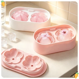 แม่พิมพ์น้ำแข็งรูปดอกซากุระ DIY เกรดอาหาร PP ถอดได้ง่าย Ice Mould