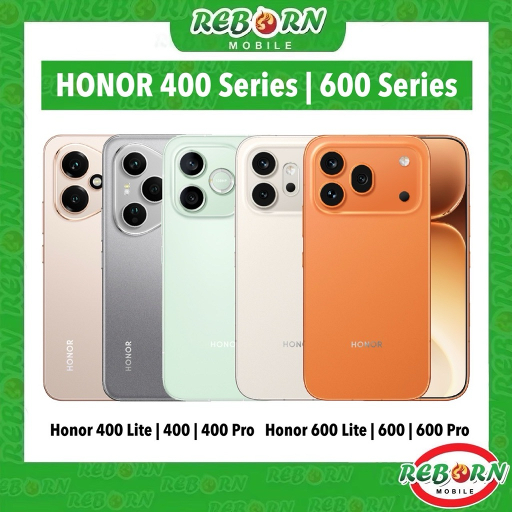 [Hot] HONOR 400 series | Honor400 Honor 400 Pro 400 Lite เคลียสต๊อก Honor600 Honor 600 Pro 600 Lite ศูนย์ RebornMobile