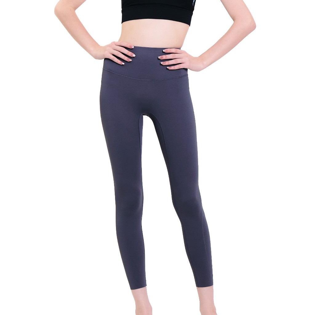 Wacoal Motion Wear กางเกงออกกำลังกายขายาว รุ่น WR7127 สีเทาฟอสซิล (GF) — صورة 2