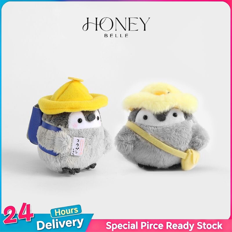 HONEY BELLE✨สินค้าใหม่ พวงกุญแจตุ๊กตาเพนกวิน ขนาด9ซม. น่ารัก อุปกรณ์ห้อยกระเป๋า/มือถือ เหมาะเป็นของขวัญ