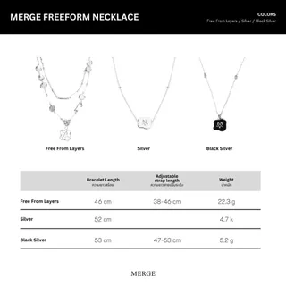 Merge Official - Merge Freeform Necklace (พร้อมส่ง)