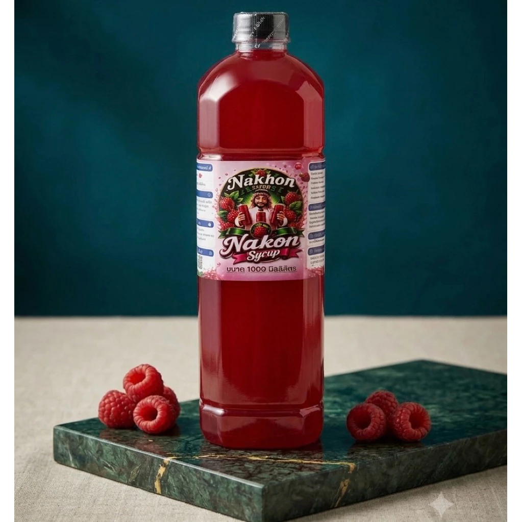 ((ถูกสุดๆ))น้ำหวานเข้มข้นปริมาณ 1000 ml.