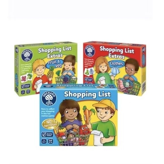 Orchard toys  Shopping List  Extras Packs พรีออเดอร์