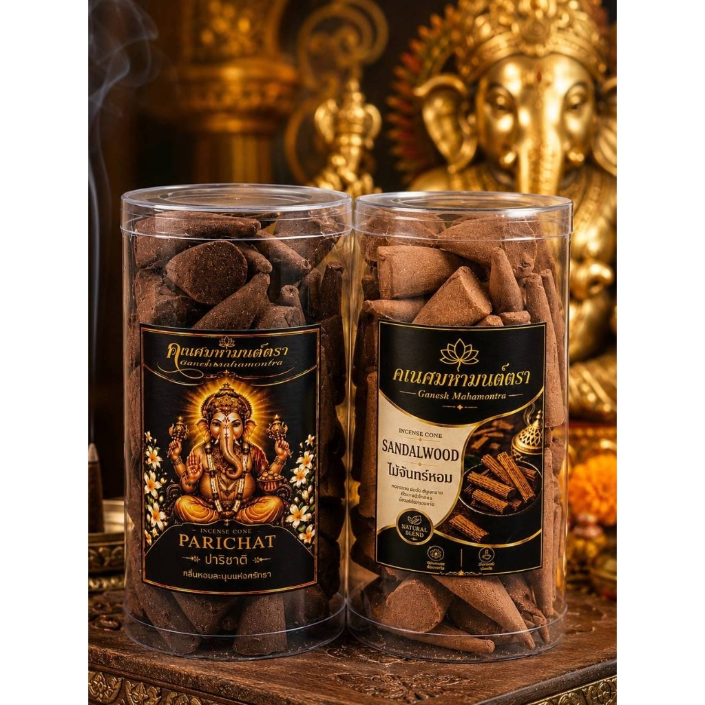 กำยานบูชาพระพิฆเนศ Aroma Classic | หอมละมุน จุดได้นาน (130g)
