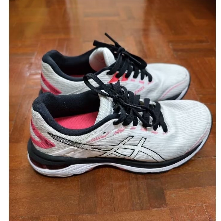 มือ2 Asics Womens GT 2000 7 Twist 7.5 US White Running Shoes Sneakers