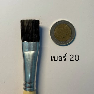 [1 ด้าม] พู่กัน ภู่กัน สง่า มะยุระ เบอร์ 2-24 สำหรับงานวาด งานเขียน ของมืออาชีพ ของแท้ 100%