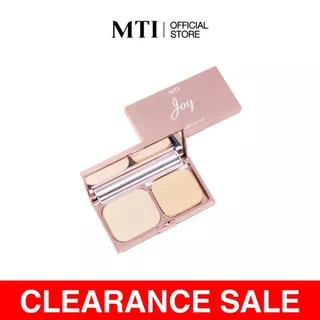 (สินค้าเคลียร์แรนซ์) MTI n'JOY แป้งผสมรองพื้น ให้ลุคฉ่ำวาวเหมือนสาวเกาหลี ขนาด 11 กรัม 6PKCJ1