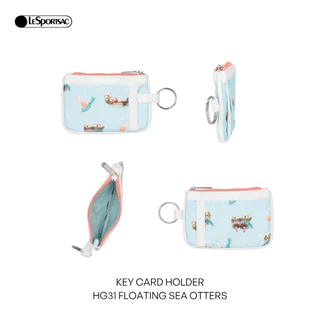 Lesportsac Key Card Holder Bag กระเป๋ากุญแจใส่นามบัตร Style 4009