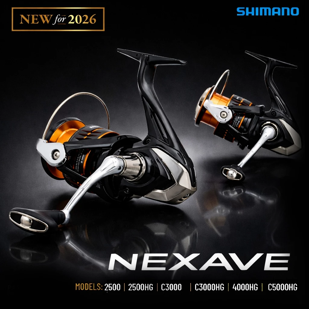 รอกสปินนิ่ง Shimano Nexave ใหม่ล่าสุด 2026