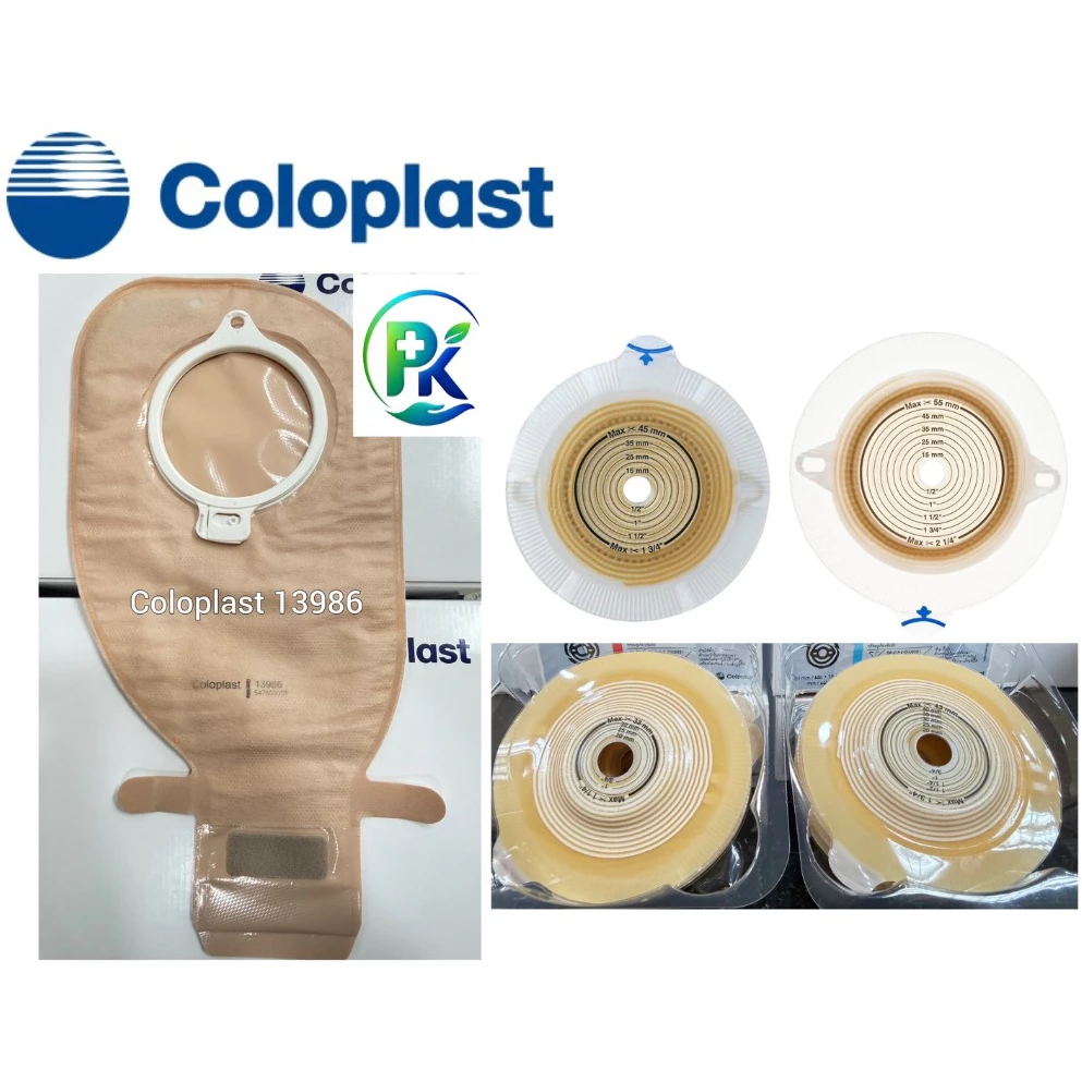 [ส่งฟรี] ถุง แป้น Coloplast alterna แป้นนูน (46759 46769) , แป้นเรียบ (17719 17720) ,ถุงอุจจาระ (13985 ,13986) ขอนแก่น