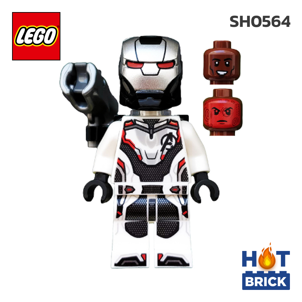 LEGO Marvel SH0564 War Machine (Avenger Suit With Accessories) Minifigure เลโก้ของแท้ พร้อมส่ง