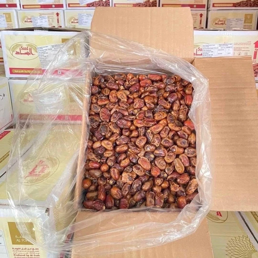(ยกลัง10kg.) อินทผลัมสายพันธุ์คาลาส khalas หอม หวาน เหนียว หนึบ อร่อย สะอาด (ยกลัง 10 kg.)