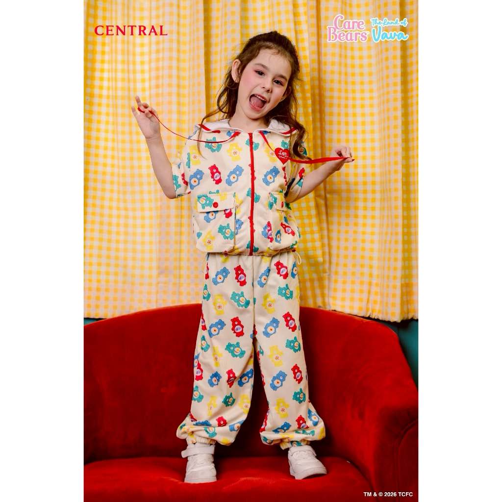 Thelandofvava 🐻LOOK04 - VNXI2383 ชุดเด็ก unisex 🐻 Care Bears (Gummy Bear) ลิขสิทธิ์แท้จาก vava