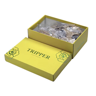 TRIPPER ทริปเปอร์ RC9309-9 รองเท้ารัดส้น สำหรับผู้หญิง ไซส์ 36-40 ส้น 3 นิ้ว หนังนุ่ม สวมใส่สบายเท้า