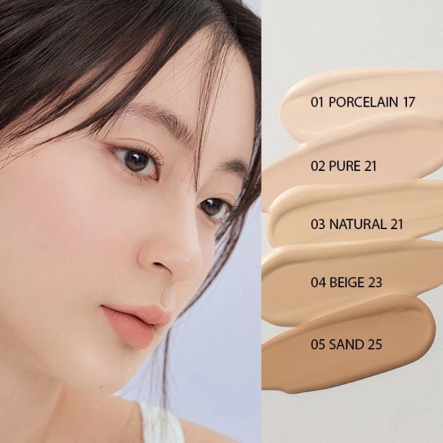 คุชชั่น ROM&ND Nu Zero Cushion 15g ปกปิดเนียนละเอียด ติดทนนาน