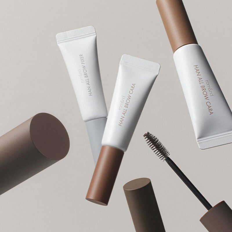 NEW rom&nd HAN ALL BROW CARA มาสคาร่าคิ้ว ของแท้