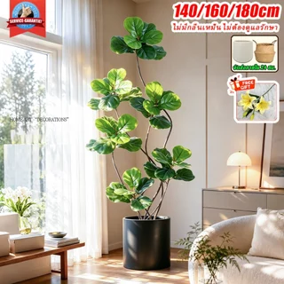 【ซื้อ 1 แถม 1】 ต้นไม้ปลอม ต้นไม้ปลอมใหญ่ ต้นไม้เทียม140/160/180cm รุ่นใหม่ สามารถทำ DIY ปรับแต่งเองได้