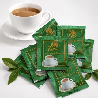[พร้อมส่ง] ชานมพม่า Royal Myanmar Teamix 3 in 1 หอมละมุน ไม่หวานมาก 30 ซอง