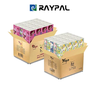YAYA ยกลังสุดคุ้ม 1ลัง 40ห่อ / 60ห่อ Size:S 108*175 mm กระดาษทิชชู่ ทิชชู่เช็ดหน้า สัมผัสนุ่ม อ่อนโยนไม่ระคายเคือง