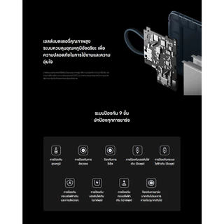 Xiaomi 67W Power Bank 20000 (Integrated Cable) แบตสํารอง | แบตเตอรี่ความจุขนาดใหญ่พิเศษ | เหมาะสำหรับใช้บนเครื่องบิน