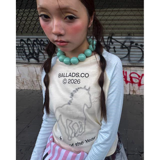 BALLADS Horse of the year Tee เสื้อยืดแขนยาว lot7 สีใหม่ 6 สี พร้อมส่งและพรีออเดอร์