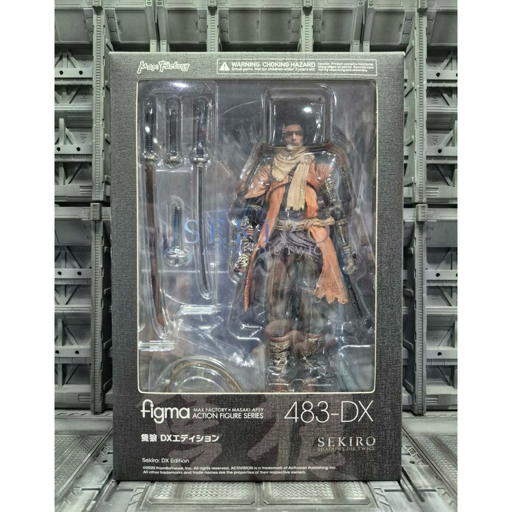 Sekiro DX Edition Sekiro: Shadows Die Twice figma No.483-DX Action Figure มือสองสภาพดี งานแท้