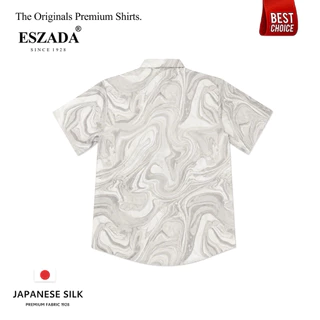 เสื้อฮาวายพรีเมียมผ้าไหมญี่ปุ่นลายคาเรร่า (HA72) Eszada-the Original Premium Hawiian Shirt Made of Japanese Silk.