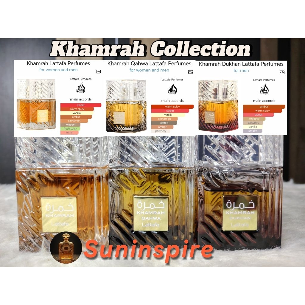 น้ำ​หอม​แบ่ง​ขาย​ Khamrah OG, Khamrah Qahwa, Khamrah Dukan น้ำหอมรางวัล​ 2022 และ 2023 หอม​หวาน​ ติด