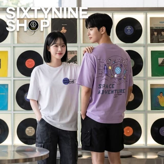 พร้อมส่ง เสื้อยืดพิมพ์ลาย "Space"