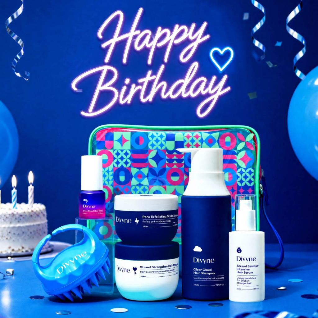 DIVYNE Haircare Promotion Set | เซตผม Limited Edition รวมแฮร์แคร์ ผมร่วง ล็อกอายุเส้นผมให้ดกหนาครบวงจร