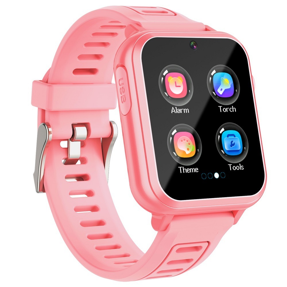 นาฬิกาอัจฉริยะเด็ก S16 Kids Smart Watch เกมเสริมทักษะ จอ 1.54 นิ้ว มีเครื่องนับก้าว